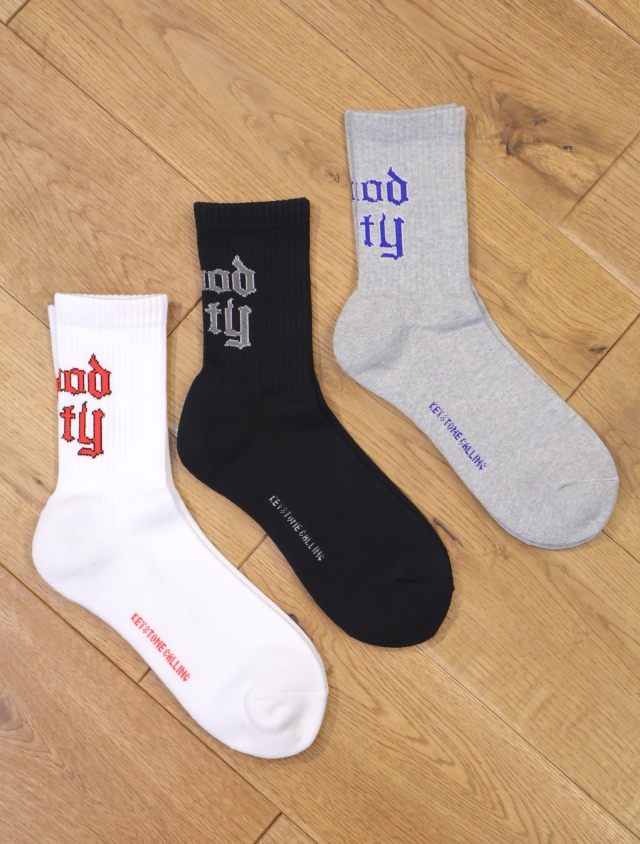 RADIALL  　　「HOOD CITY - 1PAC SOX MID/DRALON」　　ソックス
