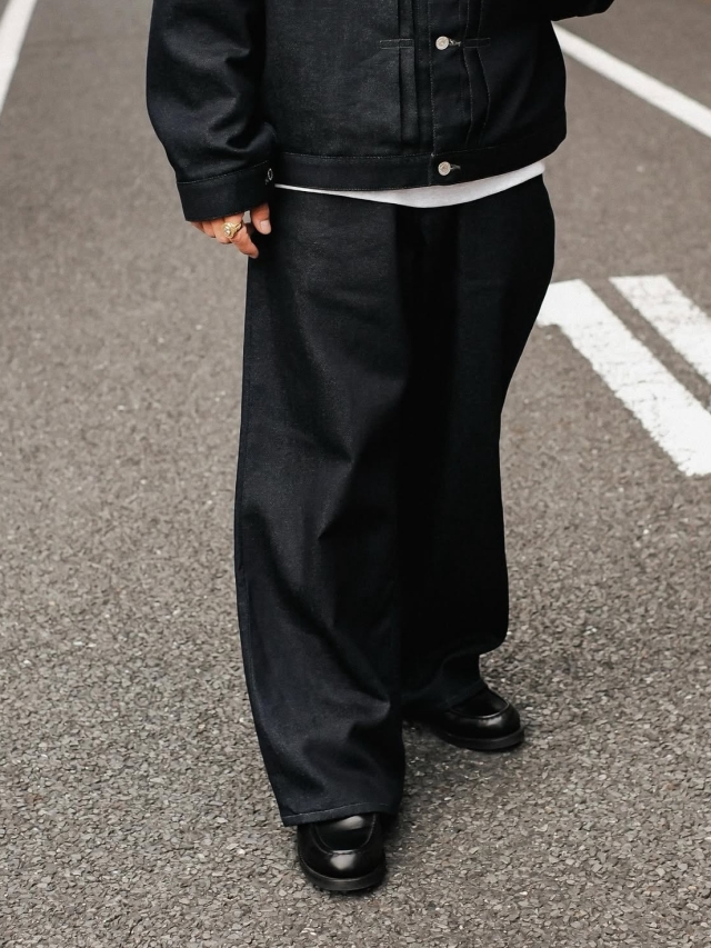 COOTIE 「Reverse Loop Denim 5 Pocket Baggy Easy Pants