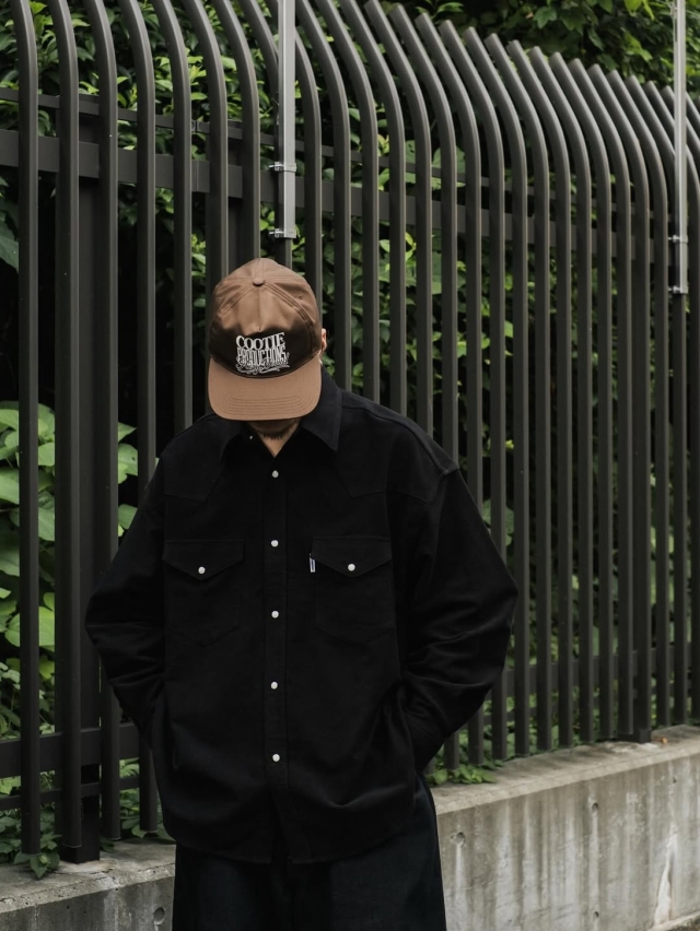 COOTIE 「Moleskin Western L/S Shirt」 モールスキン