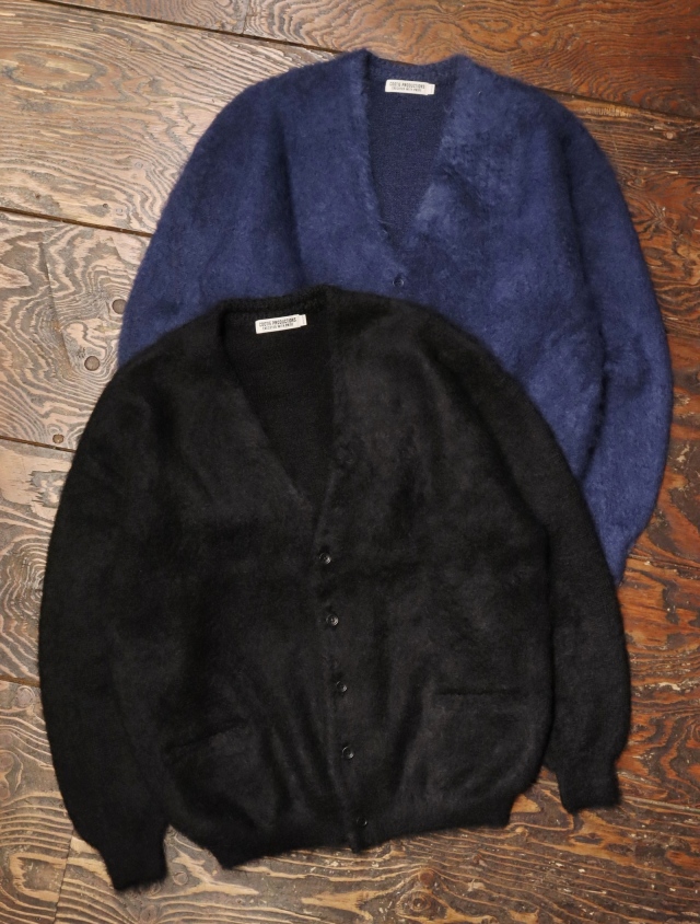 Cootie Productions ブラックモヘアカーディガン COOTIE / Mohair Cardigan -Black- | 80-HACHIMARU-