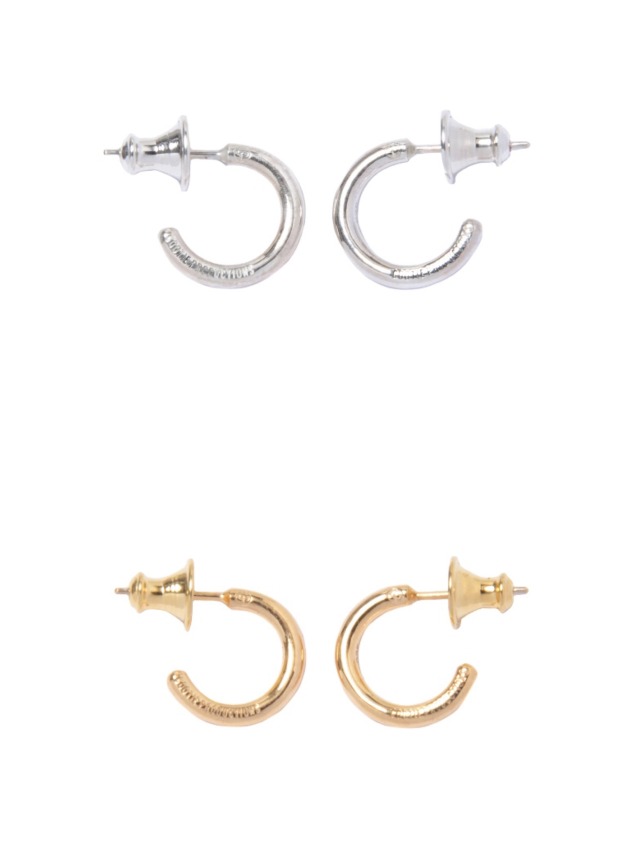 COOTIE 　　「One Stroke Earring - Small」　SILVER925製 ピアス