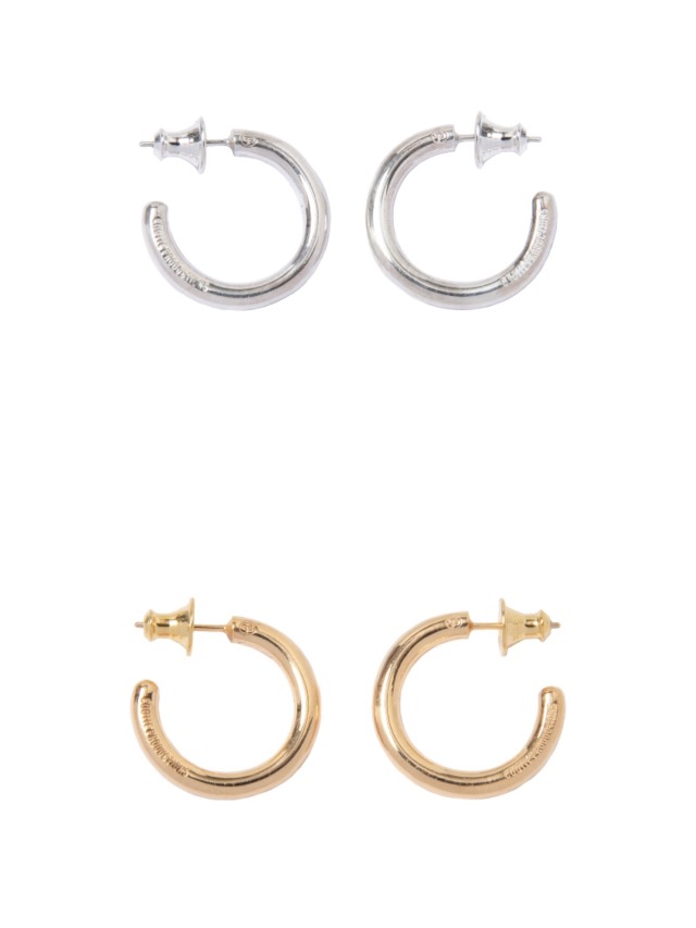 COOTIE 　　「One Stroke Earring - Medium」　SILVER925製 ピアス
