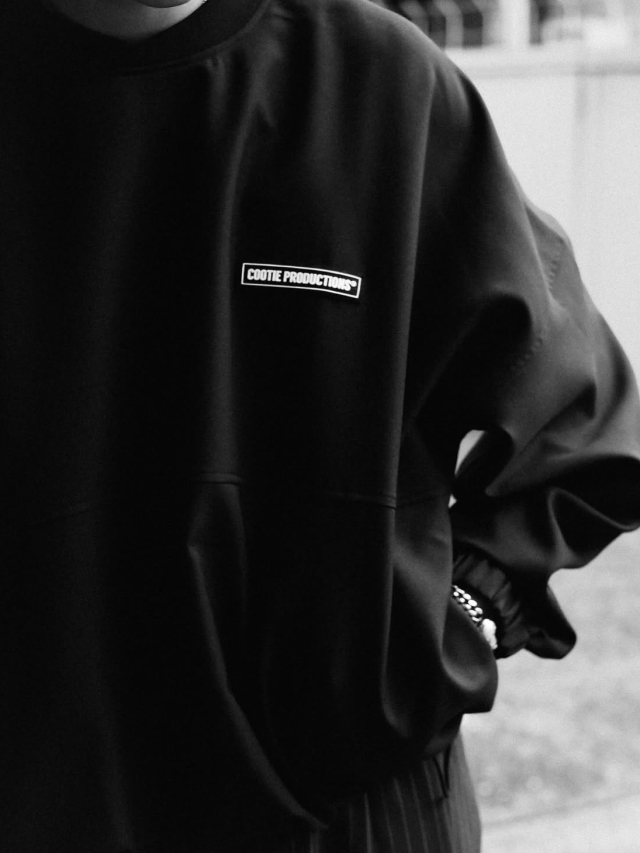 COOTIE PRODUCTIONS フットボールシャツ カットソー COOTIE 「Polyester Twill Football Top」 フットボールシャツ