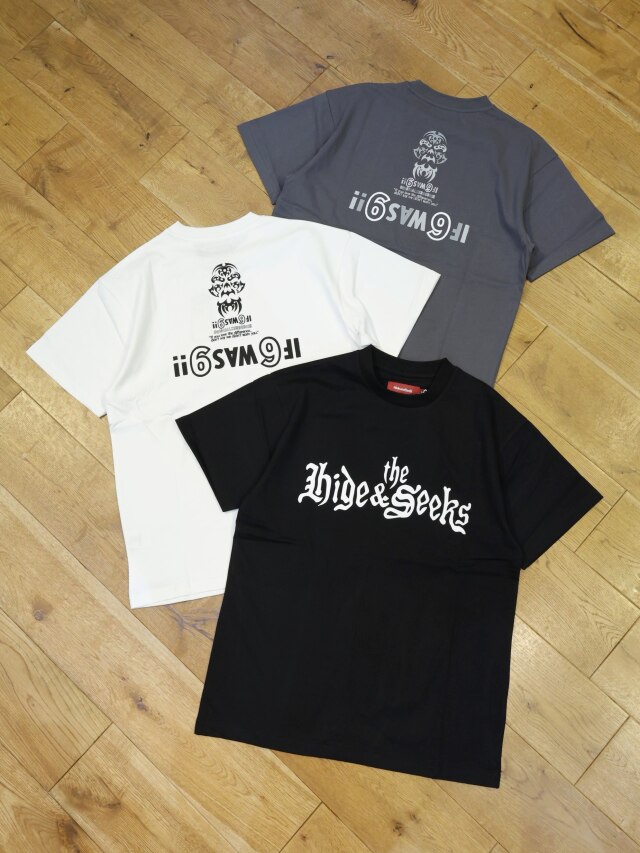 Hide and Seek × Toru Nishiura　「The H&S S/S Tee」　プリントティーシャツ（SOLID）