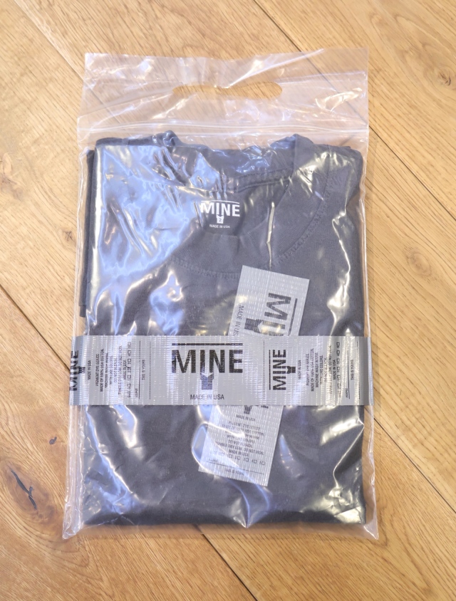 MINE - Pigment Black S/S -Tシャツ-（PD Black / ピグメント