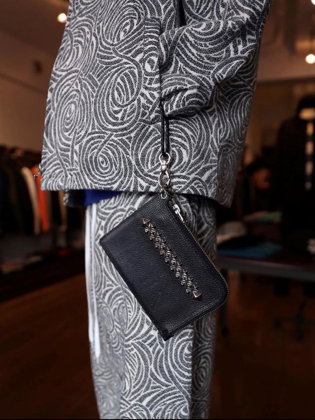 CALEE 「LEATHER WRIST STRAP」 レザーリストストラップ 