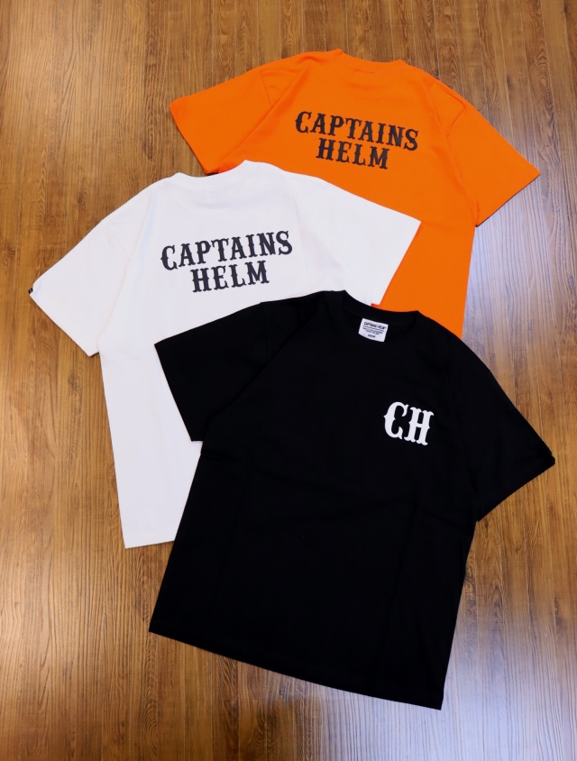CAPTAINS HELM　　「#LOCALS LOGO SS TEE」  　プリントティーシャツ