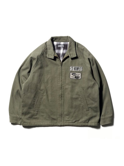 INCOMPLETE TOKYO 「Herringbone drizzler jacket」 ヘリンボーン