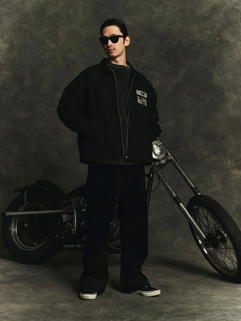 INCOMPLETE TOKYO 「Herringbone drizzler jacket」 ヘリンボーン