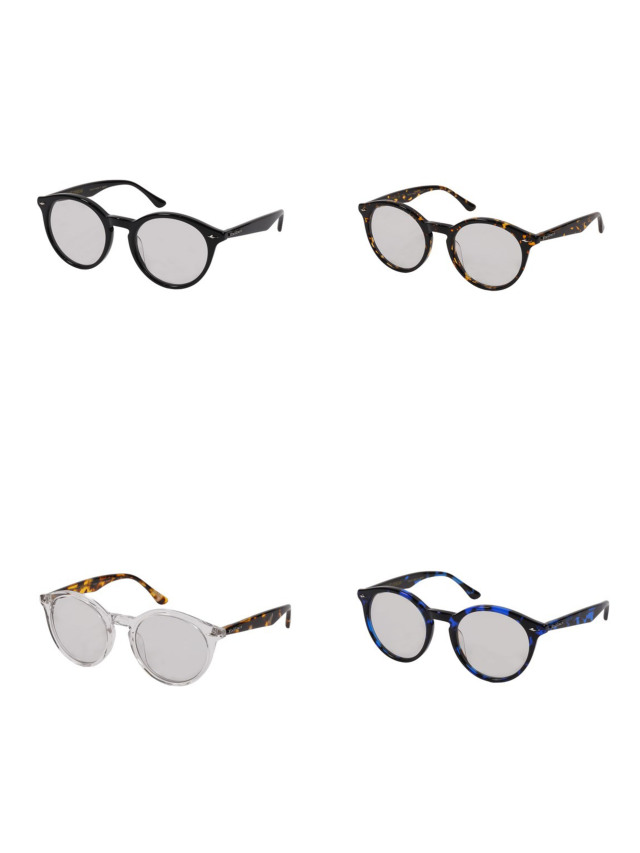 EVILACT eyewear　　「CURTISS II（カラー調光レンズ）」　ボストンタイプ グラッシーズ