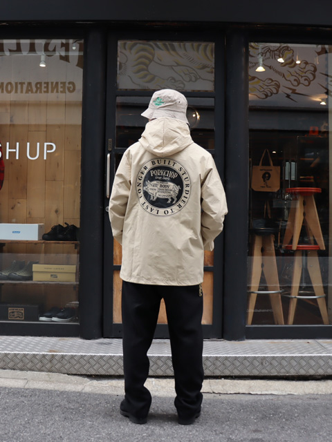 PORKCHOP コーチジャケット XL ベージュ 2025 NEW YEAR ITEM 販売告知【PORKCHOP GARAGE SUPPLY】 | LOOPHOLE