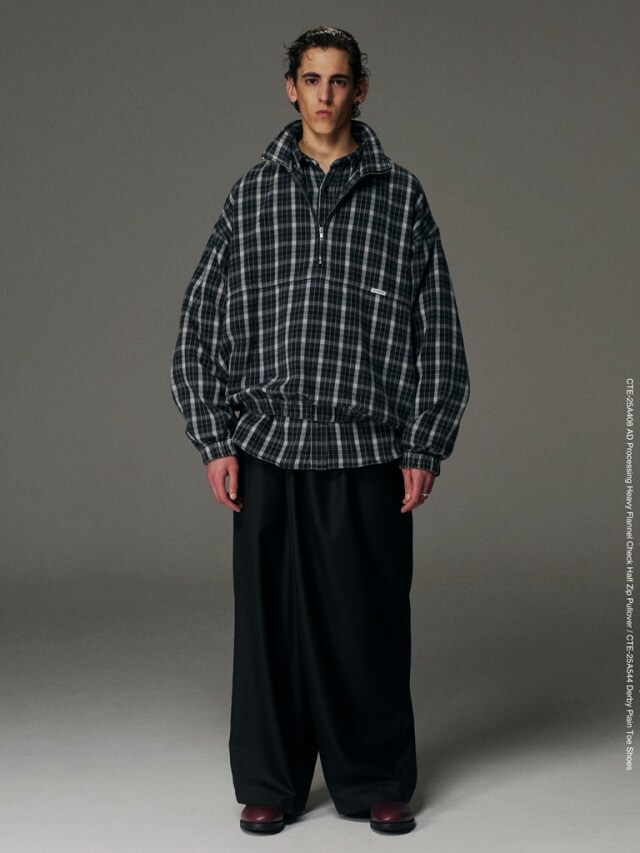 COOTIE 「TECHWOOL® Wrap Wide Easy Trousers」 ワイド イージー