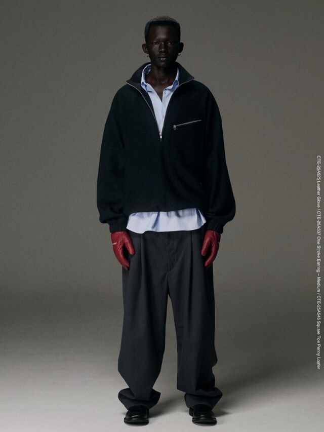 COOTIE 「W/N Fleece Half Zip Top」 フリース ハーフジップシャツ