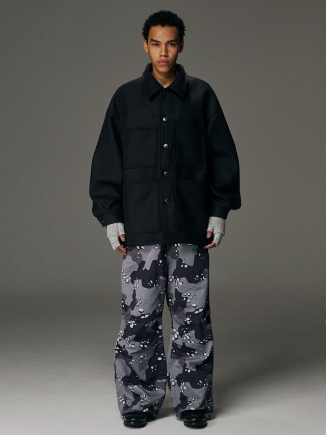 COOTIE 「Wool Melton Coverall」 ウールメルトン カバーオールジャケット