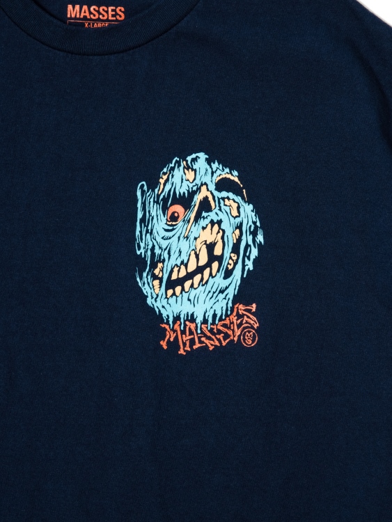 MASSES 「T-SHIRT S/S UNDED2」 プリントティーシャツ