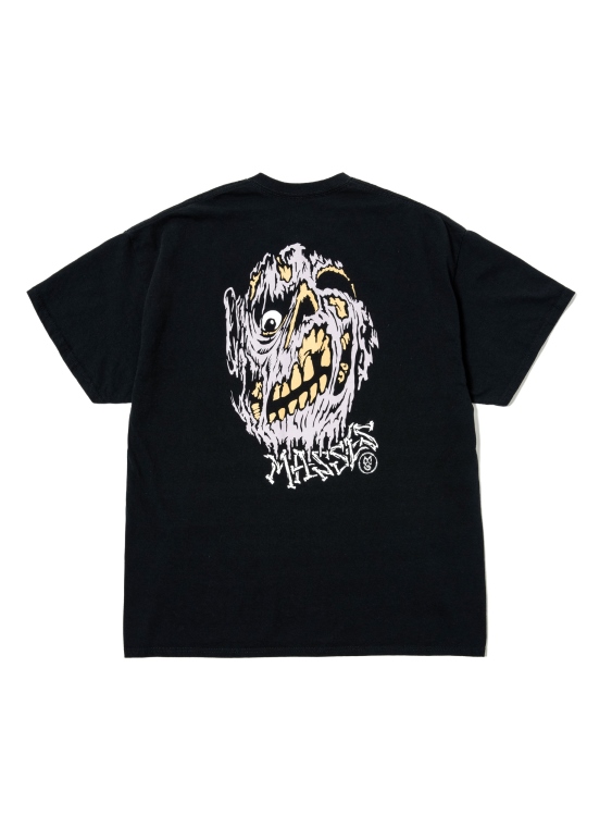 MASSES 「T-SHIRT S/S UNDED2」 プリントティーシャツ