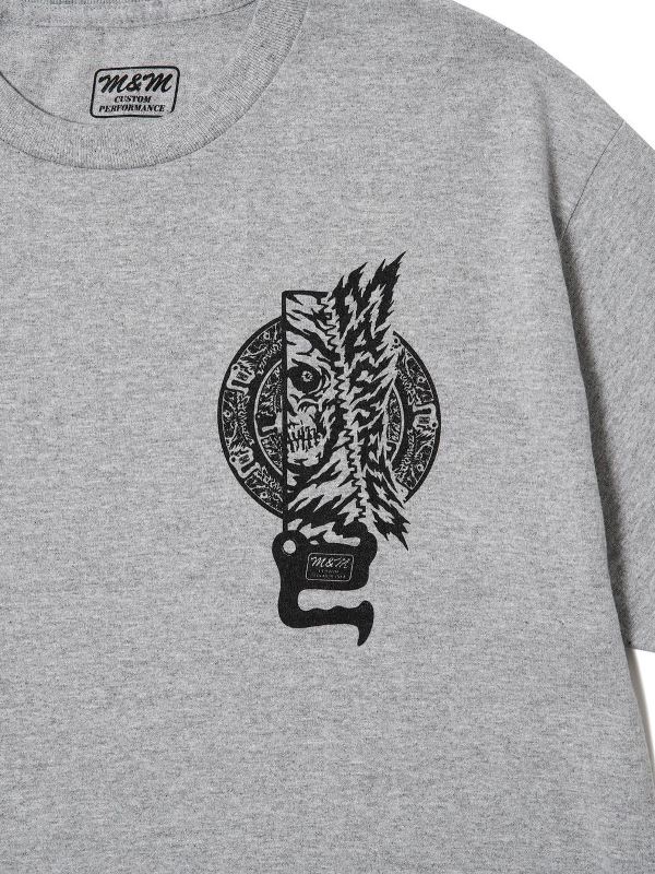 M&M CUSTOM PERFORMANCE × MASSES 「T-SHIRT SAW」 プリントティーシャツ