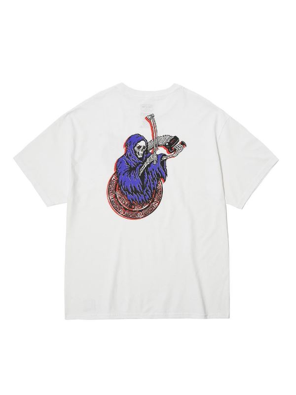 M&M × MASSES　T-SHIRT SAW【新品・未使用】 M&M CUSTOM PERFORMANCE × MASSES 「T-SHIRT SAW」 プリントティーシャツ