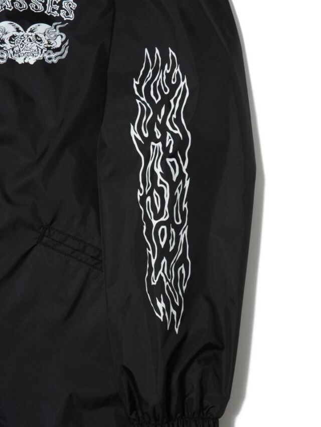 MASSES 「NYLON JKT TWIN SKULL」 ナイロンコーチジャケット