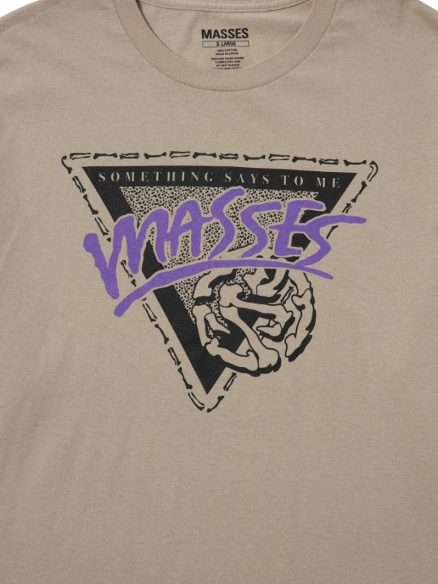MASSES 「T-SHIRT L/S TRIANGLE」 ロングスリーブティーシャツ