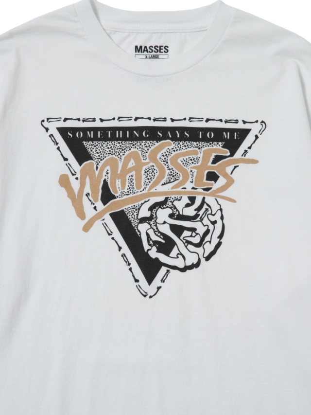 MASSES 「T-SHIRT L/S TRIANGLE」 ロングスリーブティーシャツ