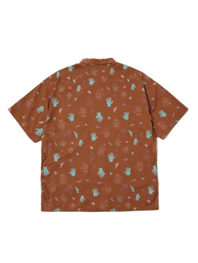 MASSES 「SHIRT S/S HAND」 オープンカラーシャツ