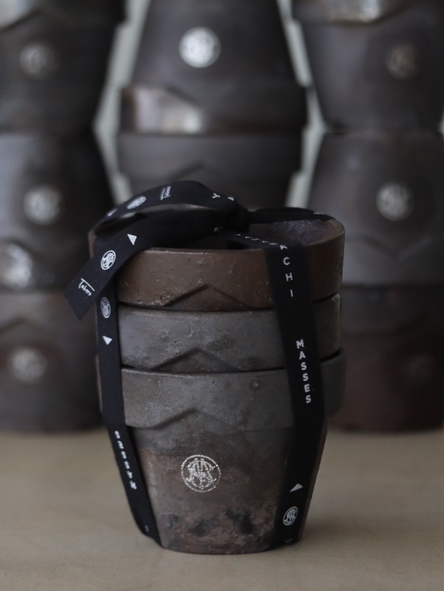 MASSES × 芽の巣山 「YAMABACHI takero pot」 テラコッタ