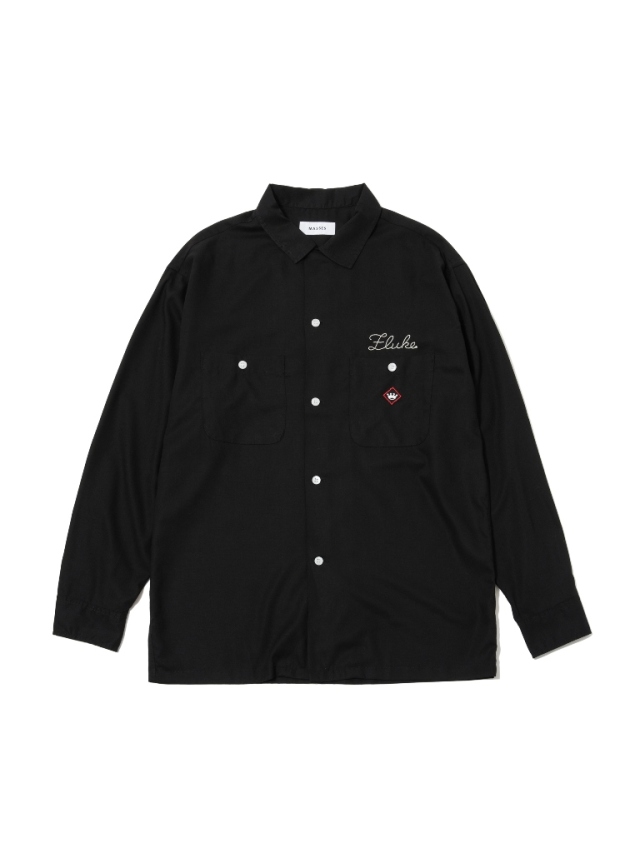 【新品未使用】MASSES マシス ボーリングシャツ MASSES 「BOWLING SHIRT」 ボーリングシャツ