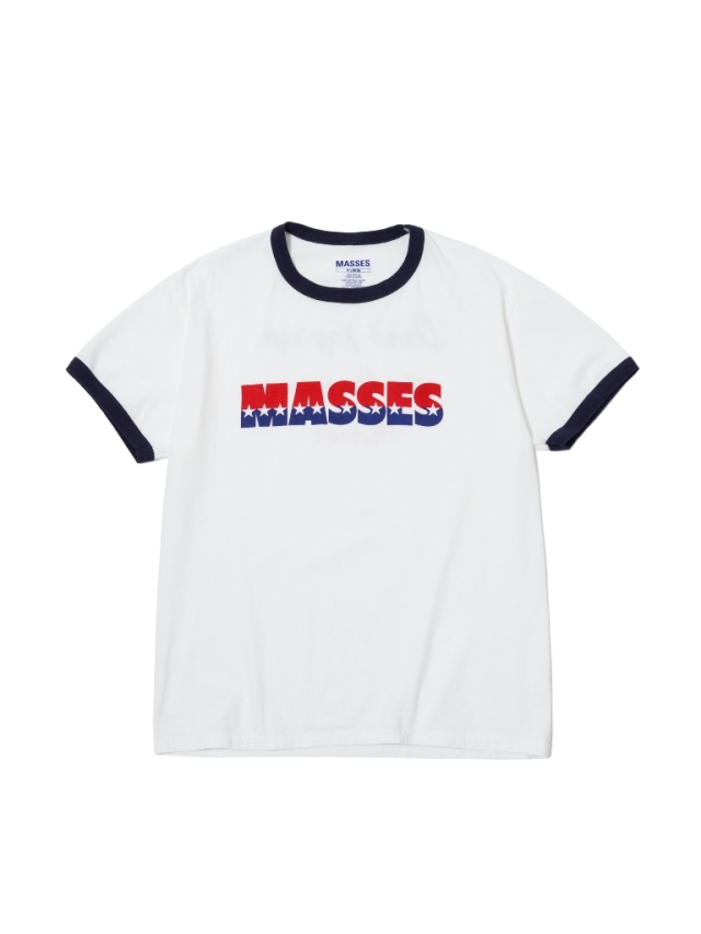 MASSES 「RINGER T-SHIRT STAR」 リンガーティーシャツ