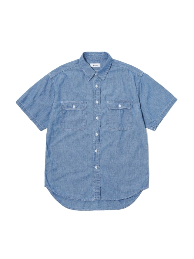 MASSES 「CHAMBRAY SHIRT S/S」 シャンブレーシャツ MASSES 「CHAMBRAY SHIRT S/S」 シャンブレーシャツ