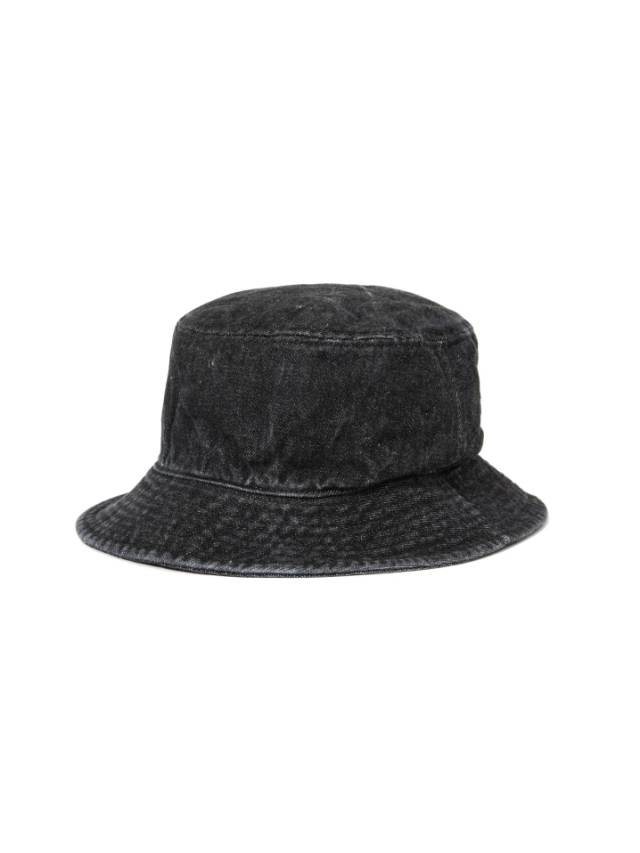 masses×poke chopデニムハット【USED】 MASSES 「DENIM HAT WASH」 ウォッシュ加工 デニムバケットハット