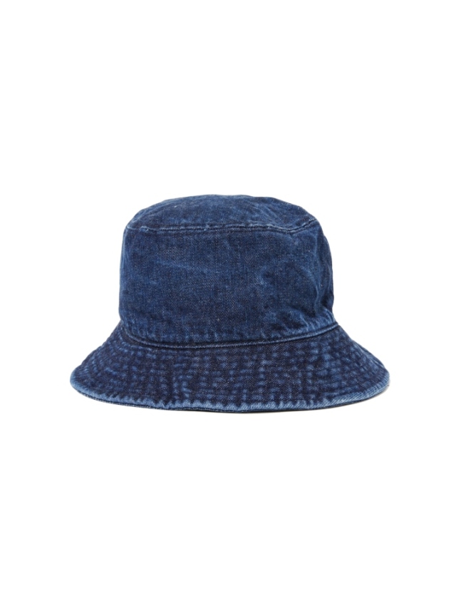 MASSES 「DENIM HAT WASH」 ウォッシュ加工 デニムバケットハット