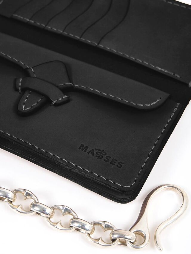 MASSES 「WALLET AND WALLET CHAIN SPECIAL」 レザーロングウォレット