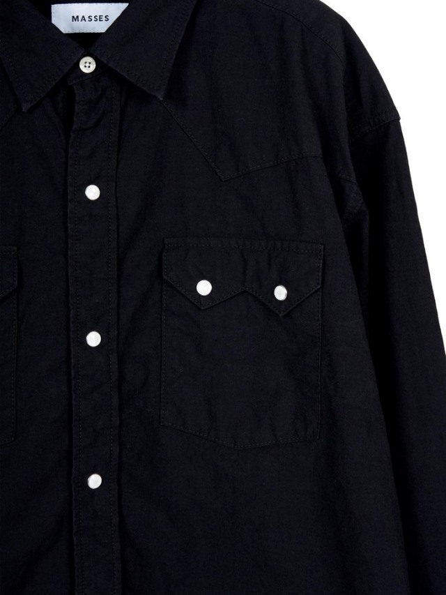 MASSES 「WESTERN SHIRT CH」 ウエスタンシャツ