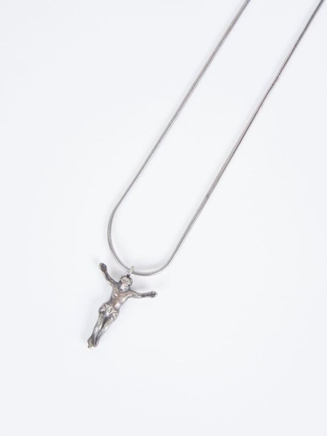 masses　 SILVER NECKLACE MASSES 「SILVER NECKLACE JESUS」 SILVER925製 ネックレス
