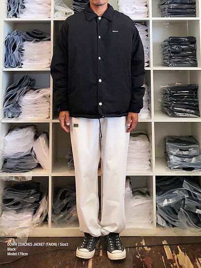 MINE × TAION 「DOWN COACHES JACKET (TAION)」 ダウン コーチジャケット
