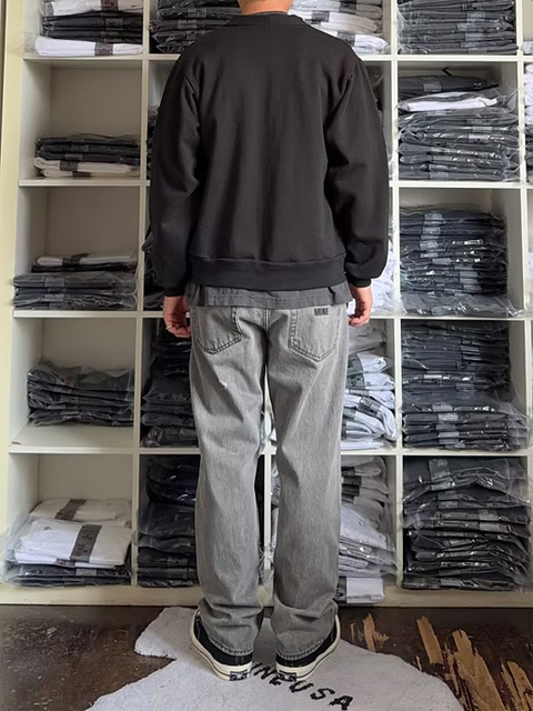 MINE 「Patch Cardigan」 スウェットカーディガン