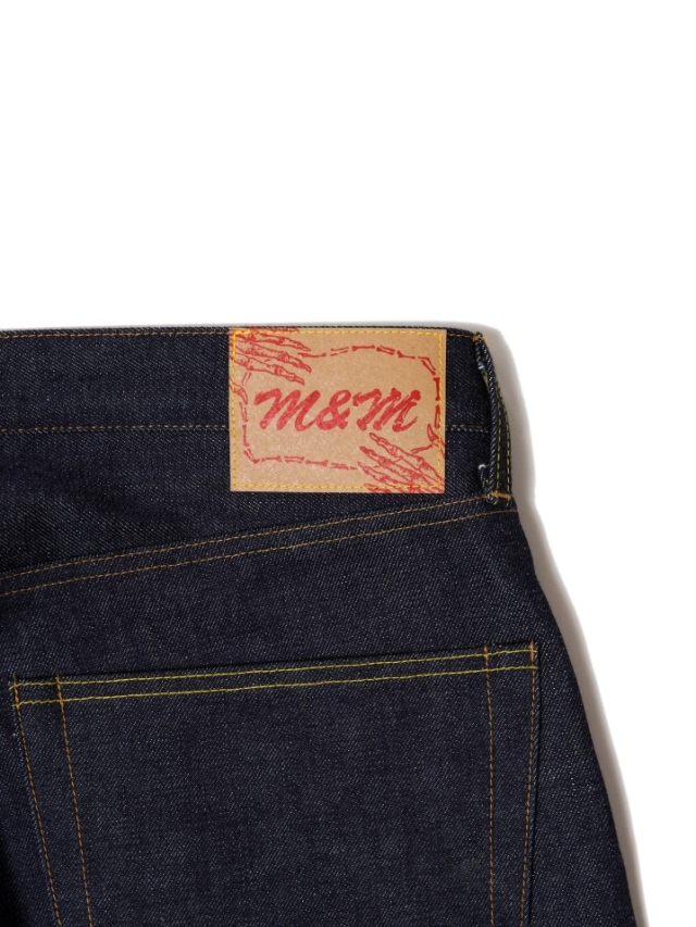 M&M CUSTOM PERFORMANCE × MASSES 「14.5OZ DENIM <WASH>」 デニムパンツ