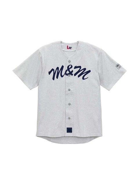 M&M CUSTOM PERFORMANCE 「COTTON BASEBALL SHIRT」 ベースボールシャツ