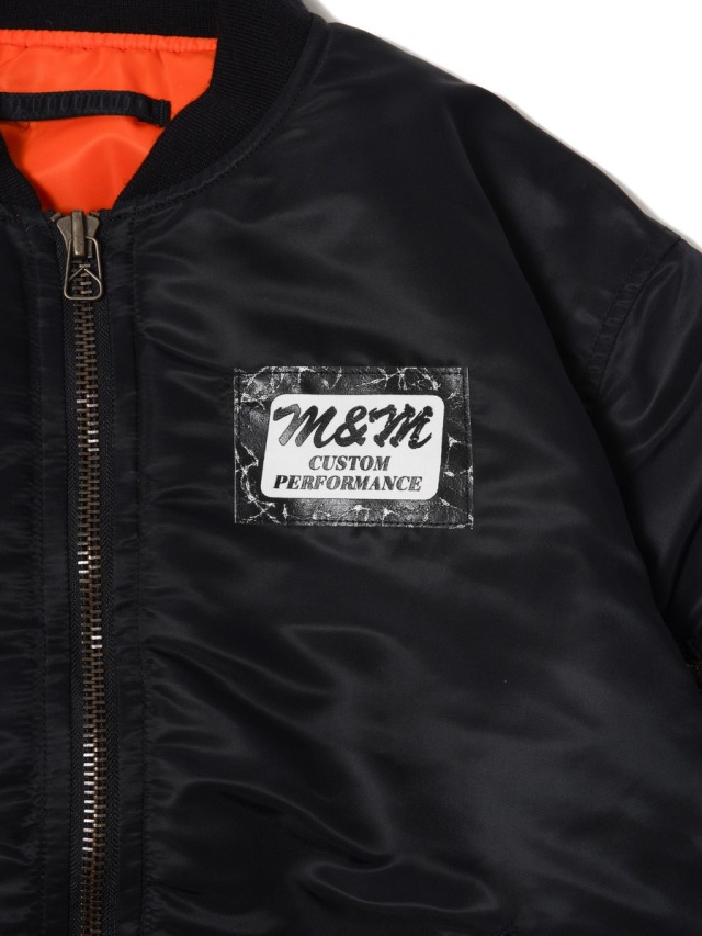 M】M&M CUSTOM PERFORMANCE MA-1 JACKET Customize MA1 Flight Bomber