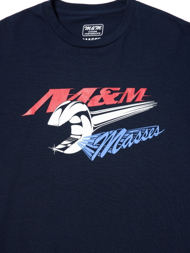 M&M CUSTOM PERFORMANCE × MASSES 「T-SHIRT WRENCH M」 プリント