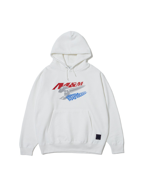 M&M CUSTOM PERFORMANCE × MASSES 「SWEAT HOODED WRENCH M」 プル