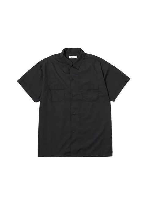 MASSES 「H.S SHIRT S/S」 T/C オープンカラーシャツ