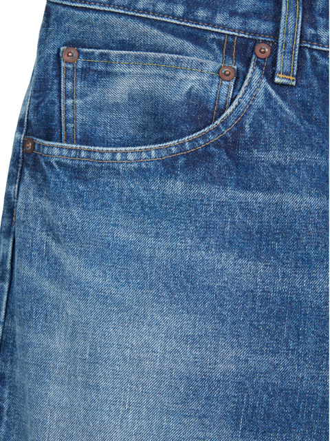 MASSES 「DENIM 5P PANTS H.WASH」 ヴィンテージ加工 ワイト