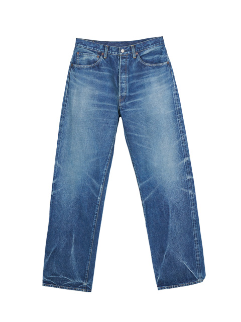 MASSES × M&M DENIM 5P PANTS サイズ34 MASSES 「DENIM 5P PANTS H.WASH」 ヴィンテージ加工 ワイト