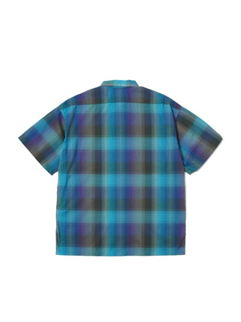 MASSES 「SHIRT S/S SHADOW」 オープンカラーチェックシャツ