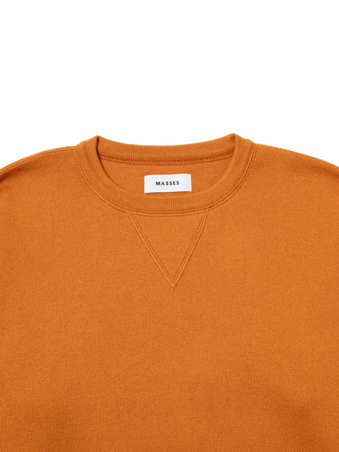 MASSES 「KNIT SWEAT CREW」 クルーネックスニットセーター