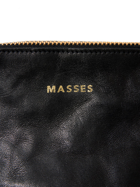 MASSES 「COIN PRUSE L」 レザーコインケース〈LARGE〉