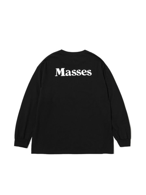 MASSES 「T-SHIRT L/S CROSS SNAKE」 プリントロングスリーブティーシャツ