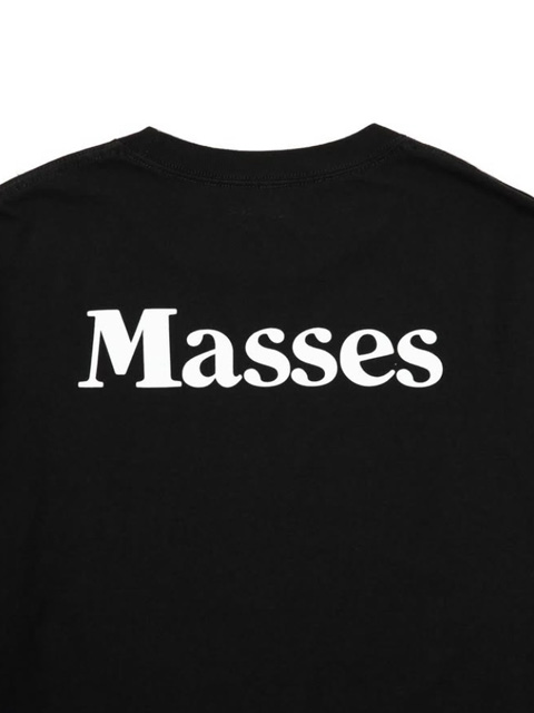 トップス MASSES T-SHIRT L/S CROSS SNAKE MASSES 「T-SHIRT L/S CROSS SNAKE」 プリントロングスリーブ